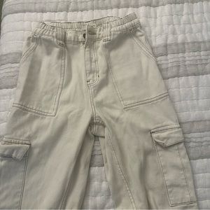 Pacsun straight leg cargo pants with stitch detail